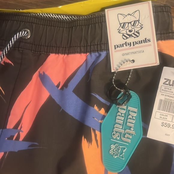 NWT Men’s Party Pants, Hybrid Shorts Called the “Stoker Short Shorts” Med&Large - Picture 3 of 13